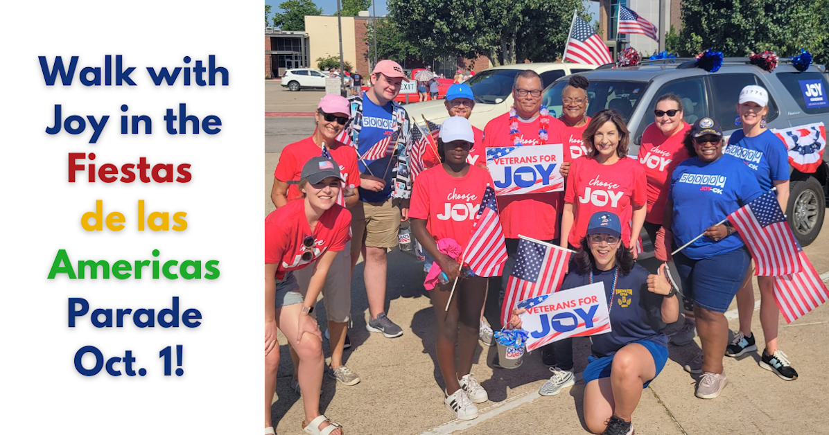 Walk with Joy in the Fiestas de las Americas Parade! · Mobilize